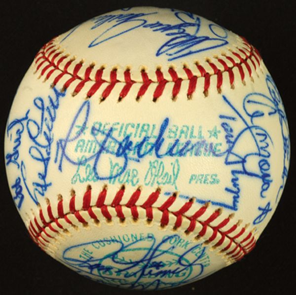 1976 Baltimore Orioles Team-Signed Baseball (26 Signatures)