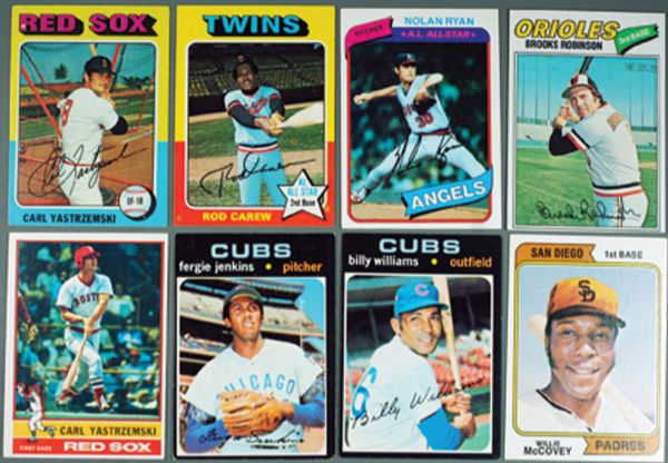 1969-82 Topps High-Grade Stars & Rookies lot of 73