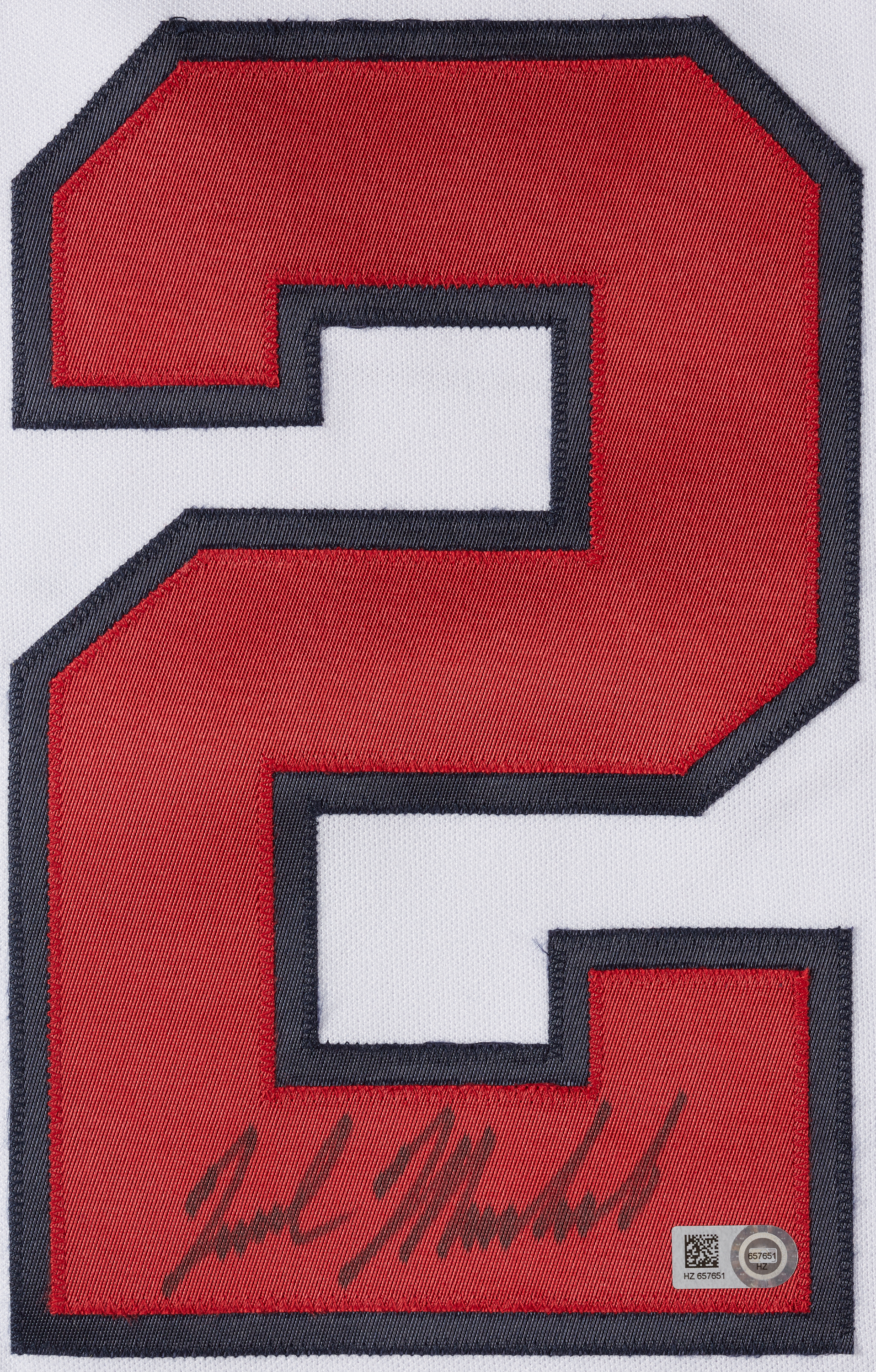 Lot Detail - Nick Markakis Signed Braves Jersey (MLB)