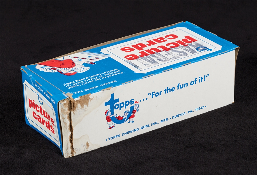 1980 Topps Baseball Vending Box (500)