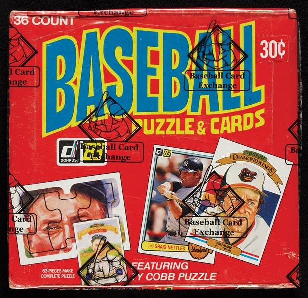 1983 Donruss Baseball Wax Box (36) (BBCE)