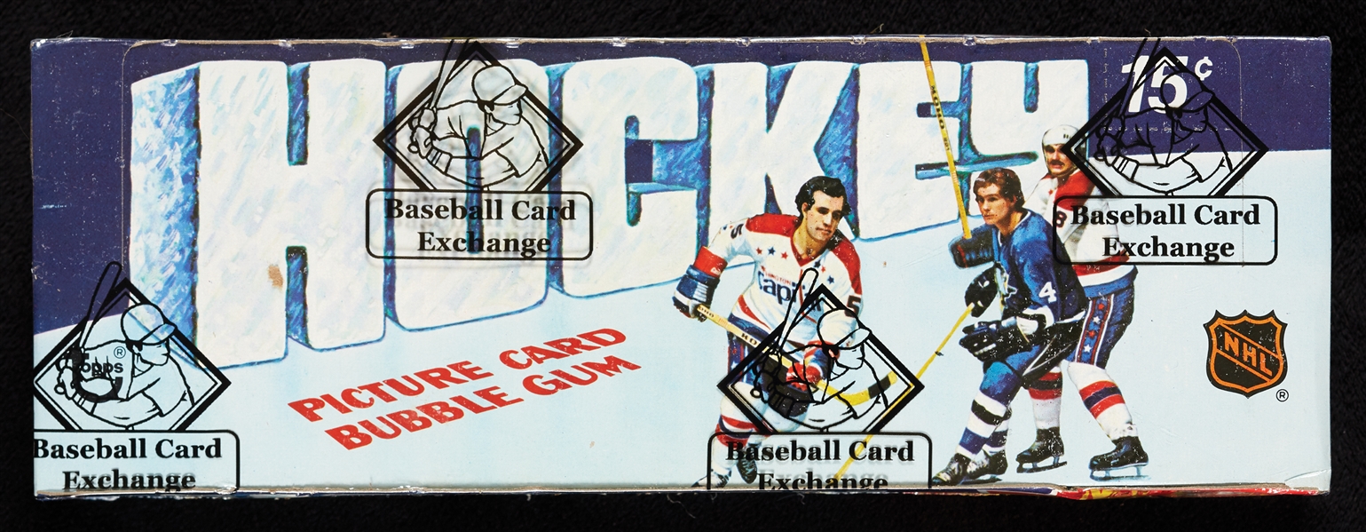 1976-77 Topps Hockey Wax Box (36) (Fritsch/BBCE) (FASC)
