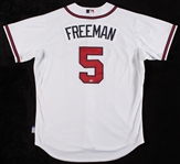 2012 Freddie Freeman Game-Worn Atlanta Home Jersey (Sports Investors LOA)
