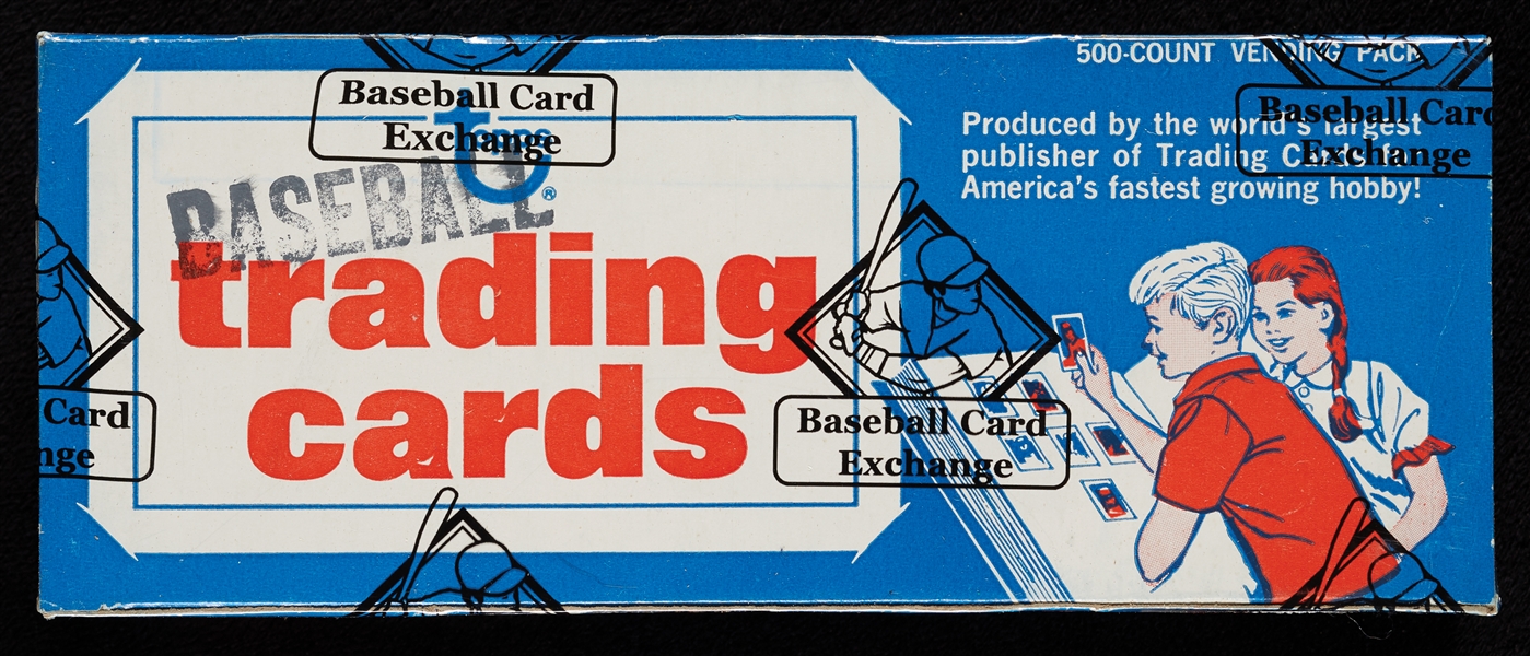 1971 Topps Baseball 2nd Series Vending Box (500) (Fritsch/BBCE)