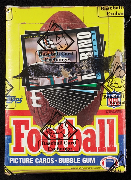 1985 Topps Football Wax Box (36) (BBCE)
