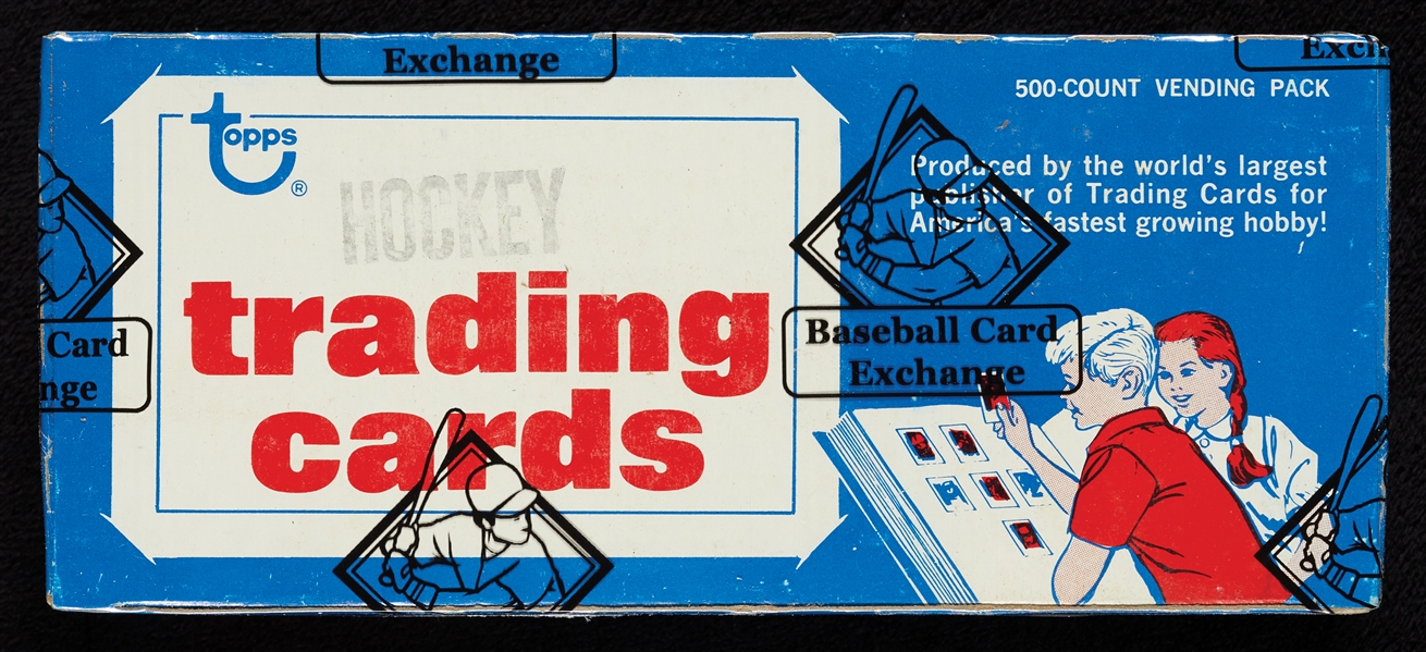 1973-74 Topps Hockey Vending Box (500) (Fritsch/BBCE)