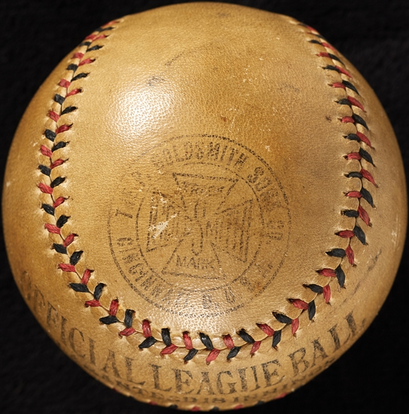 Babe Ruth & Lou Gehrig Dual-Signed Goldsmith & Sons Baseball (JSA)
