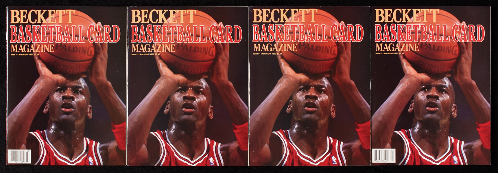 Beckett Basketball No. 1 Issue Group with Michael Jordan Cover (3)