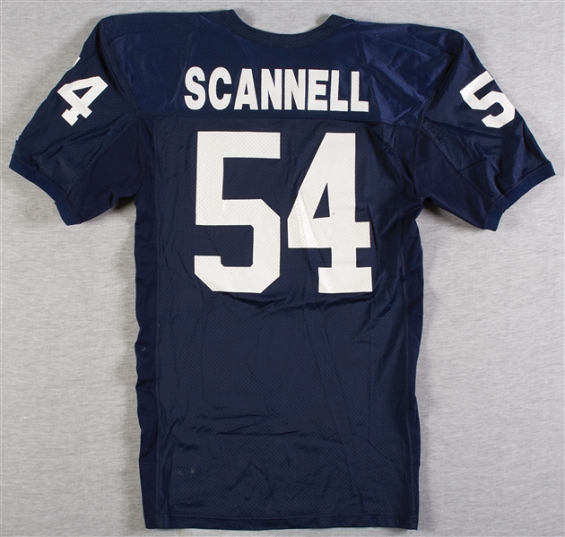 1982-85 Tim Scannell Game-Worn Notre Dame Home Jersey