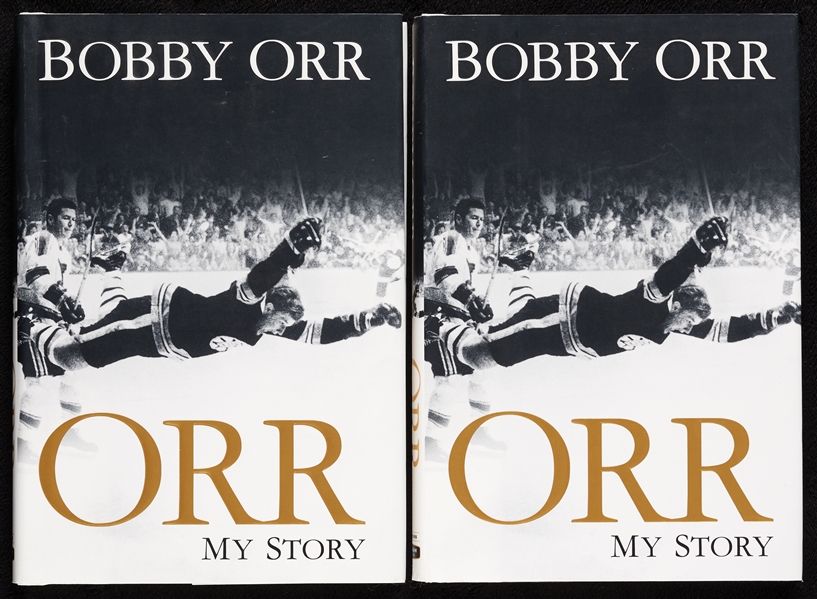 Bobby Orr Signed Orr Books Group (SGC) (PSA/DNA) (2)