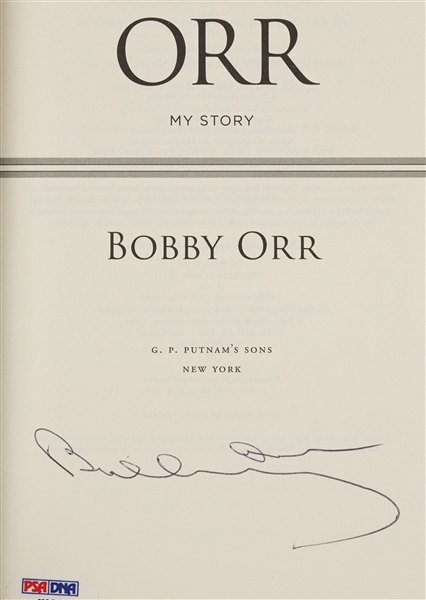 Bobby Orr Signed Orr Books Group (SGC) (PSA/DNA) (2)