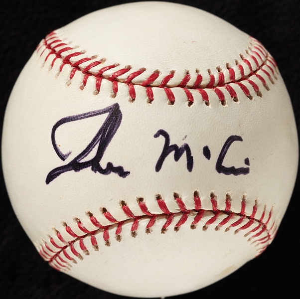 John McCain Single-Signed OML Baseball (BAS)