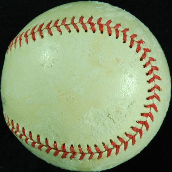 Ty Cobb Single-Signed Rawlings Baseball Dated 12/10/53 (JSA)