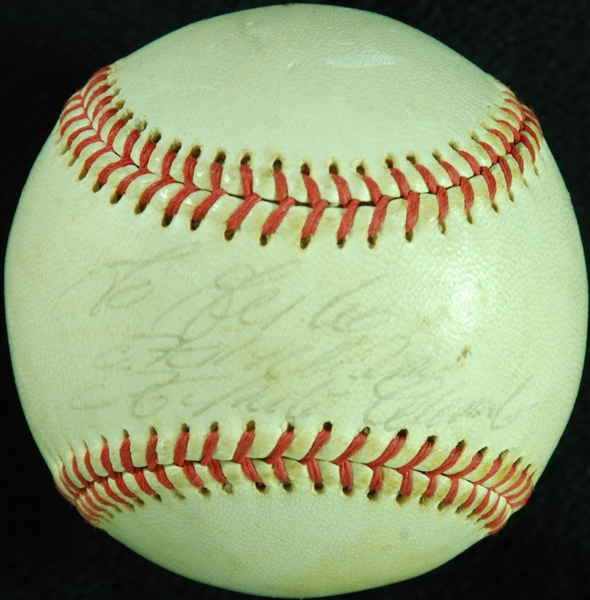 Roberto Clemente Single-Signed Wilson Puerto Rican Pro Baseball (PSA/DNA)