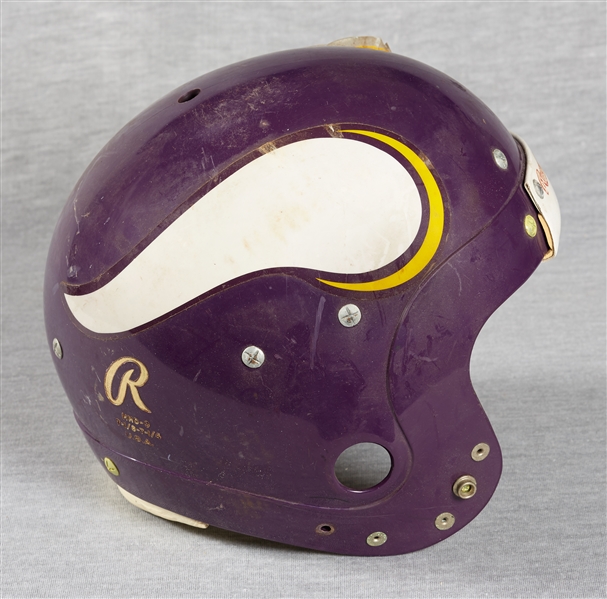 Late 1970 Rawlings Sample Minnesota Vikings Helmet