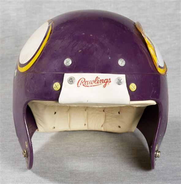 Late 1970 Rawlings Sample Minnesota Vikings Helmet