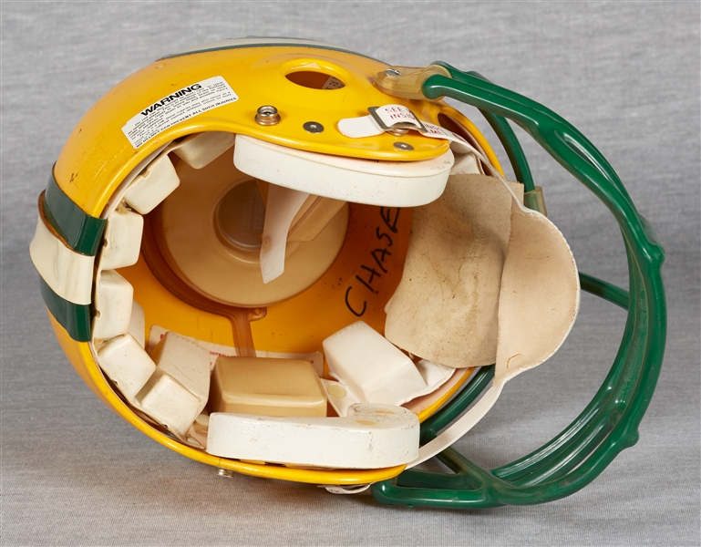 Mid-1980s Game-Used Green Bay Packers Camp Helmet