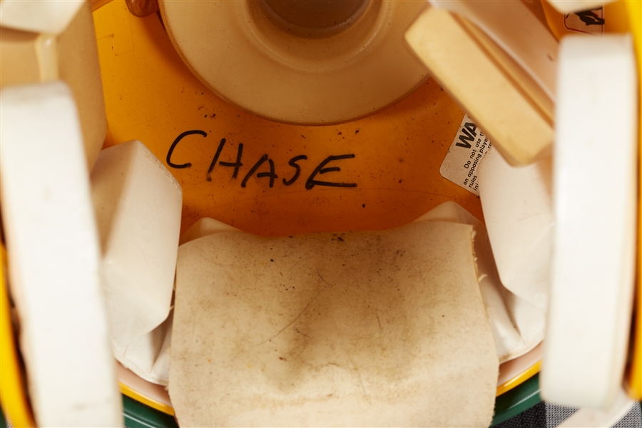 Mid-1980s Game-Used Green Bay Packers Camp Helmet