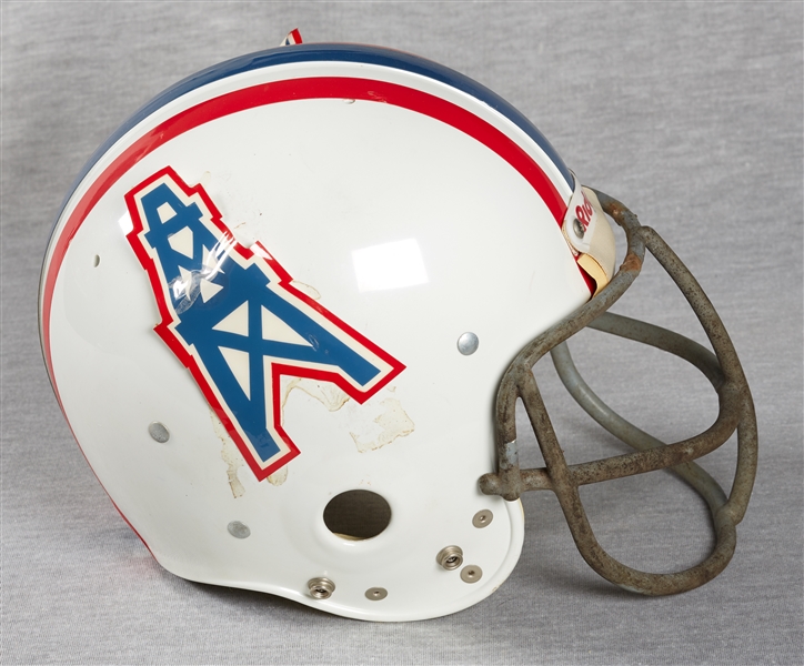 Mid-1970s Riddell Sample Houston Oilers Helmet