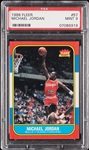 1986 Fleer Michael Jordan RC No. 57 PSA 9