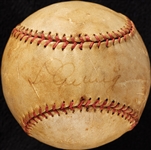Lou Gehrig Single-Signed Baseball (JSA)