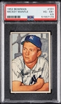 1952 Bowman Mickey Mantle No. 101 PSA 4.5