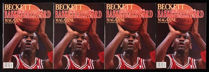 Beckett Basketball No. 1 Issue Group with Michael Jordan Cover (3)