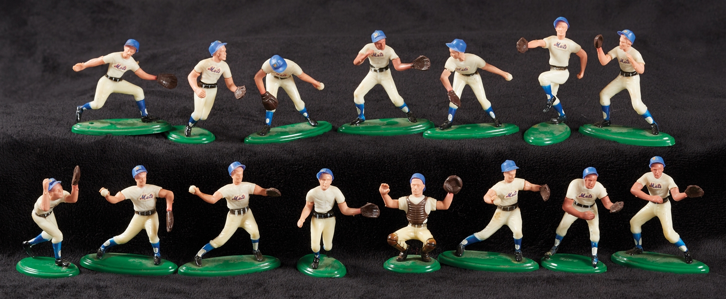 1970 Transogram New York Mets Figures Complete Set (15)