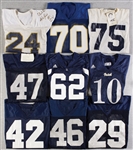 1981-2007 Group of Mostly Game-Worn Notre Dame Jerseys (9)