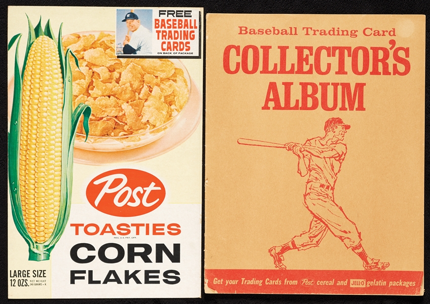 1961 Post Cereal Set, Eight Autographs and Extras (202)