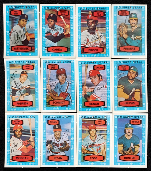 1975 Kellogg’s Baseball 3D High-Grade Complete Set (57)