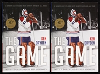 Ken Dryden Signed "The Game" Books Pair (PSA/DNA) (BAS) (2)