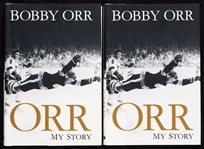 Bobby Orr Signed "Orr" Books Group (SGC) (PSA/DNA) (2)