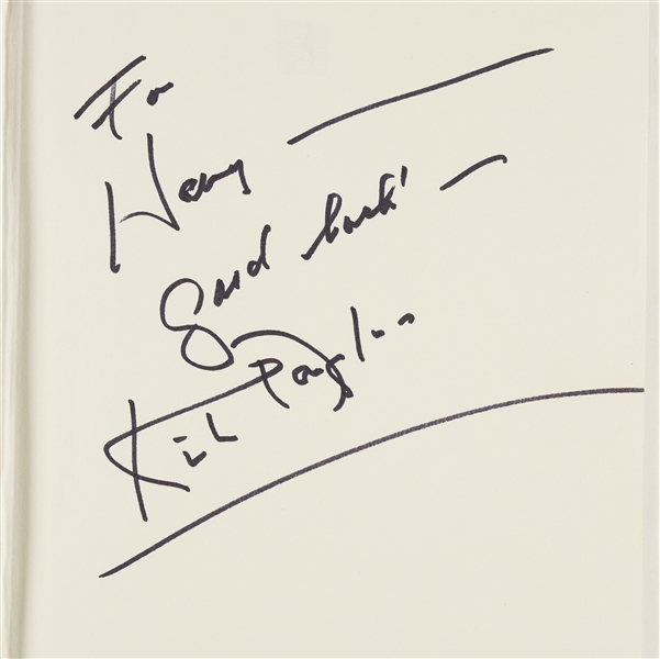 Brigitte Bardot, Kirk Douglas & Marlee Matlin Signed Books (3)