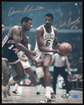 Bill Russell & Oscar Robertson Signed 8x10 Photo (Hollywood Collectibles)