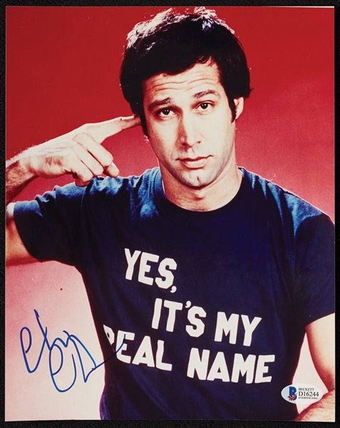 Chevy Chase Signed 8x10 Photo (BAS)