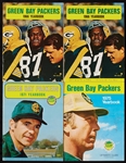 1966, 1971 and 1975 Green Bay Packers Yearbooks, Five Autos, Including Starr (5)