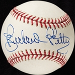 Richard Petty Single-Signed OML Baseball (BAS)