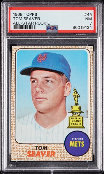 1968 Topps Tom Seaver No. 45 PSA 7
