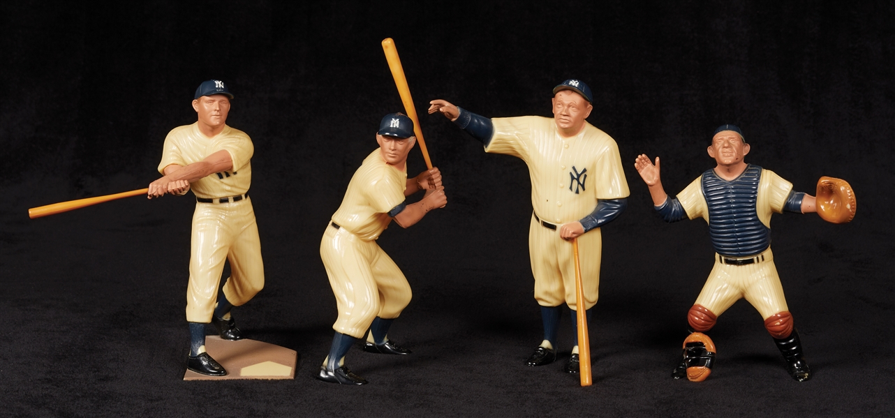 1960-63 Hartland Baseball Statues Near Set (16)