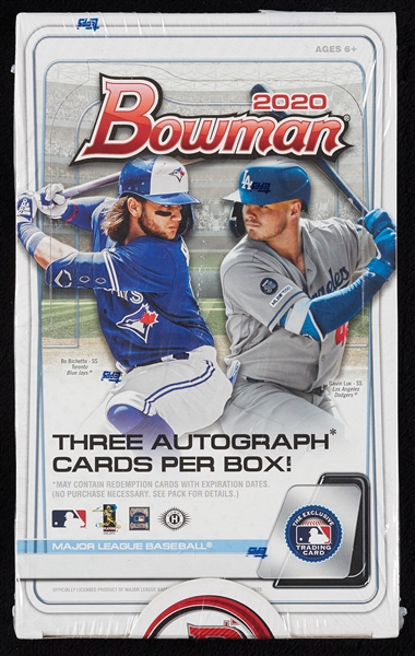 2020 Bowman Baseball Hobby HTA Jumbo Box (24)