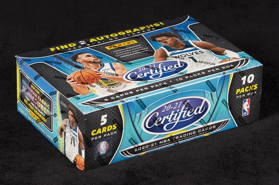 2020-21 Panini Certified Basketball Hobby Box (10)