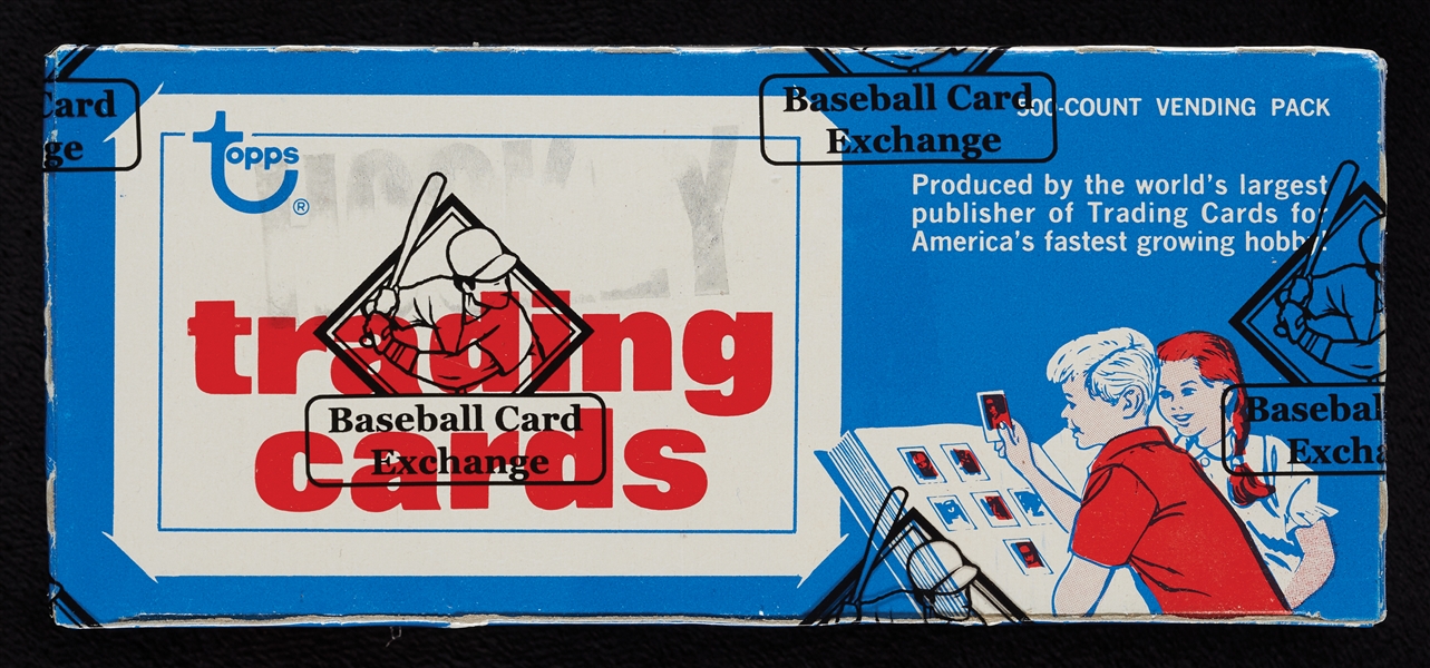 1974-75 Topps Hockey Vending Box (500) (Fritsch/BBCE)
