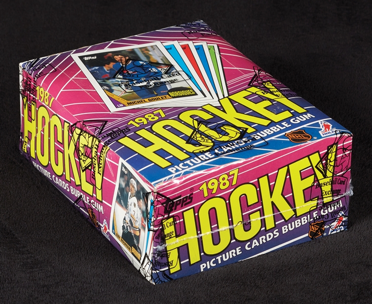 1987 Topps Hockey Wax Box (36) (Fritsch/BBCE)