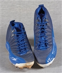 Dexter Fowler 2016 Game-Used & Signed Jordan Cleats "16 WS Game Used,1st WS in 108 Years" (MLB) (Fanatics)