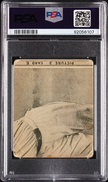 1935 Goudey Cronin/Reynolds/Bishop/Cissell No. 3E PSA 1