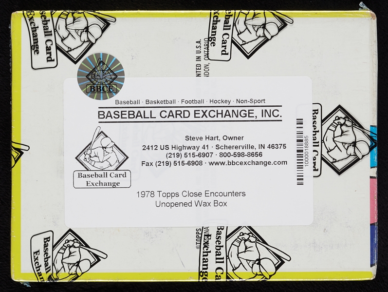 1978 Topps Close Encounters Wax Box (36) (BBCE)