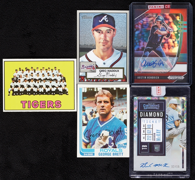 1959-1980s Vintage Topps Baseball Group With 40 HOFers (325)