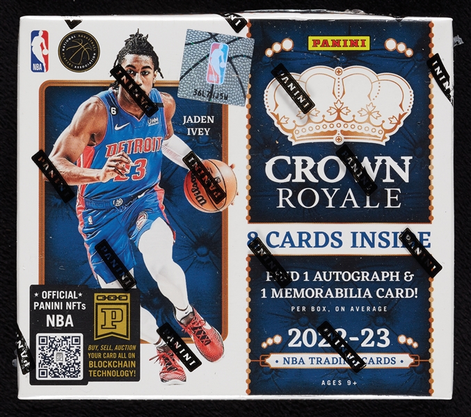 2022-23 Panini Crown Royale Basketball Box