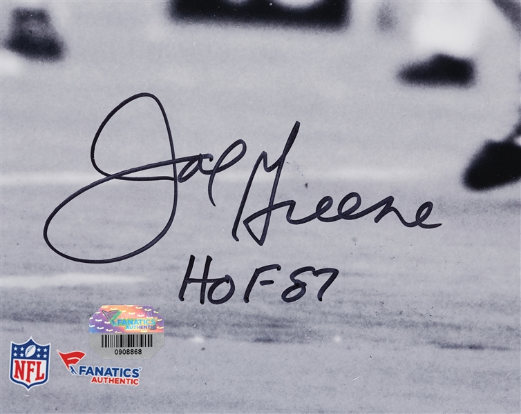 Mean Joe Greene Signed 16x20 Photo (Fanatics) (PSA/DNA)